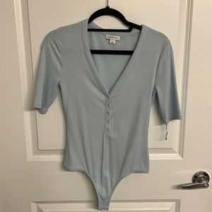 Gianni Bini short sleeve bodysuit